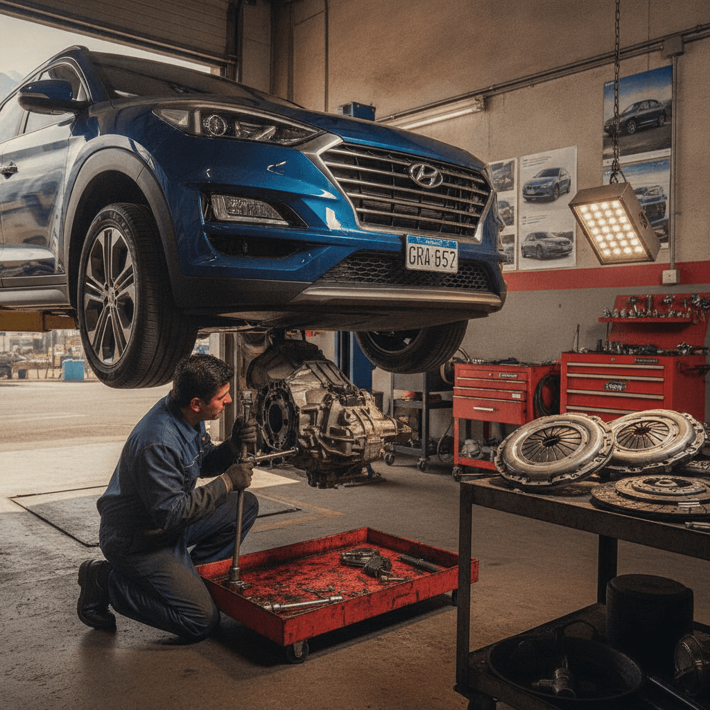 Cuánto cuesta cambiar el embrague de un Hyundai Tucson en Santiago en 2026 · Foto 1