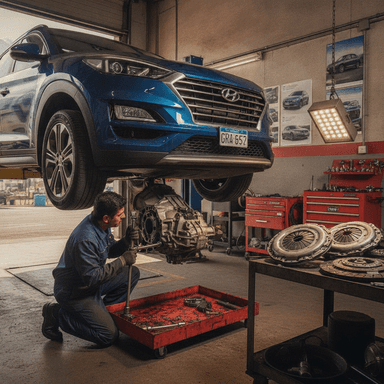 Cuánto cuesta cambiar el embrague de un Hyundai Tucson en Santiago en 2026