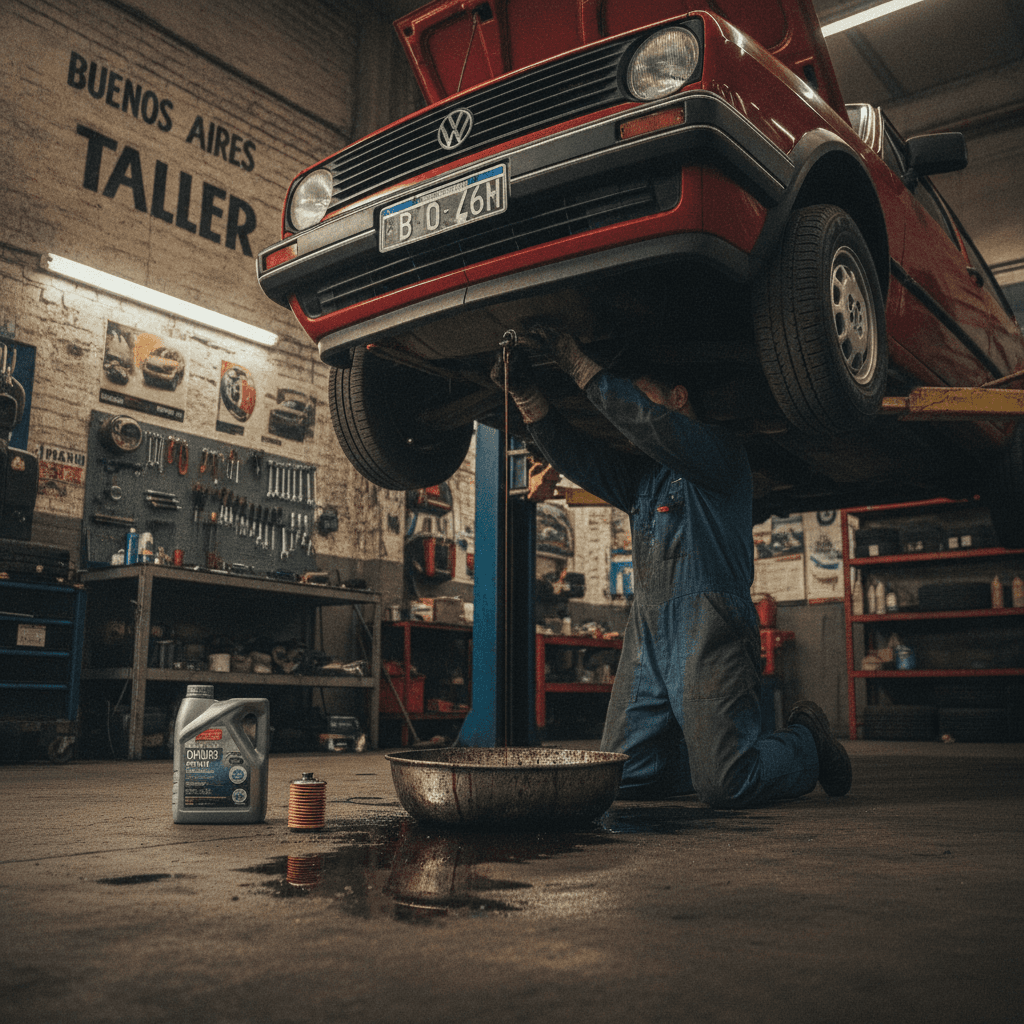 Cuánto cuesta cambiar el aceite de un Volkswagen Gol en Buenos Aires en 2026 · Foto 1