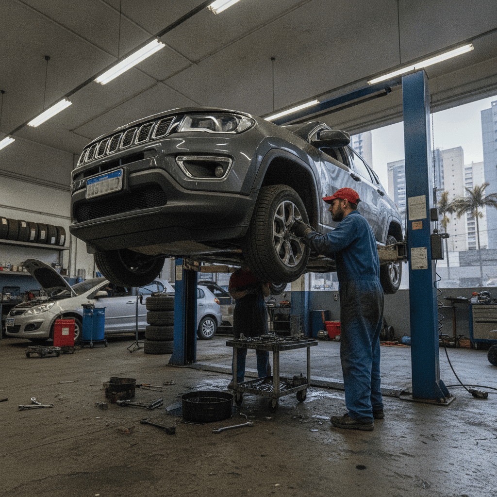 Quanto custa trocar os amortecedores do Jeep Compass em São Paulo em 2026 · Foto 1