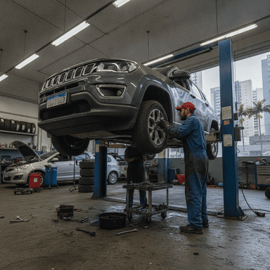 Quanto custa trocar os amortecedores do Jeep Compass em São Paulo em 2026