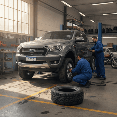 Cuánto cuesta cambiar los neumáticos de un Ford Ranger en Buenos Aires en 2026