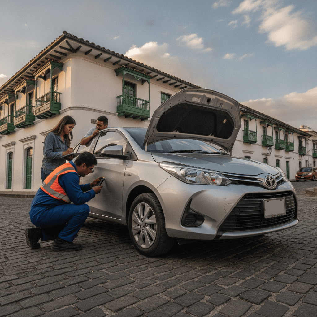 Qué revisar antes de comprar un Toyota Yaris usado en Quito · Foto 1