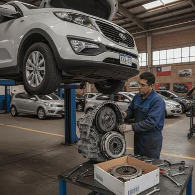 Cuánto cuesta cambiar el embrague de un Kia Sportage en Santiago en 2026