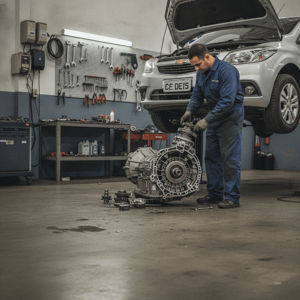 Quanto custa trocar o câmbio automático do Chevrolet Onix em São Paulo · Foto 1