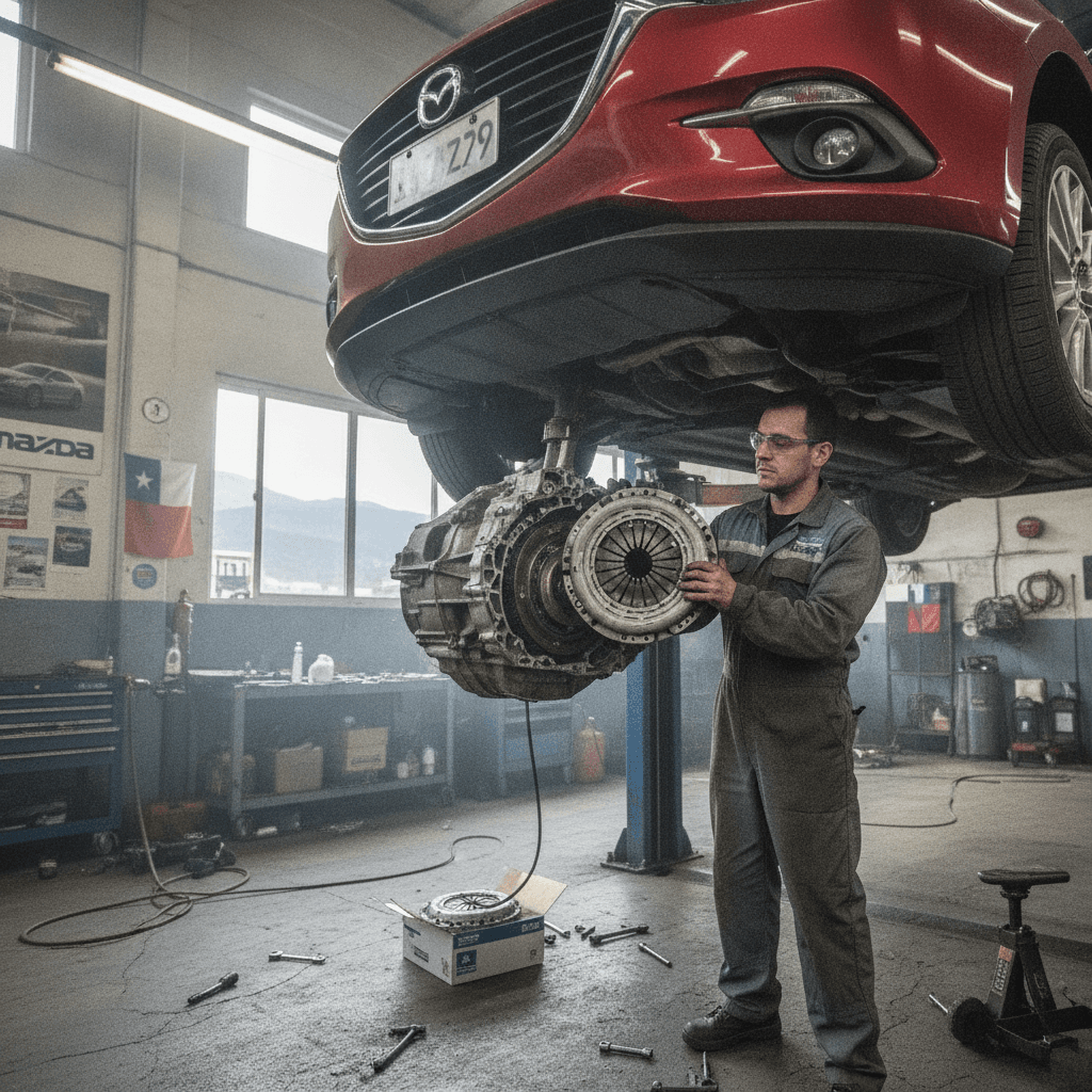 Cuánto cuesta cambiar el embrague de un Mazda 3 en Santiago en 2026 · Foto 1