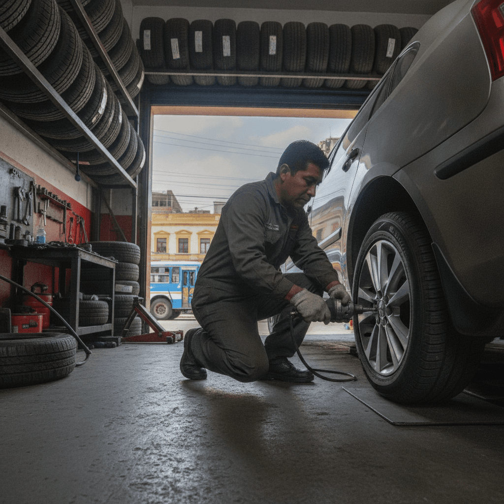 Cuánto cuesta cambiar los neumáticos de un auto en Lima en 2026 · Foto 1