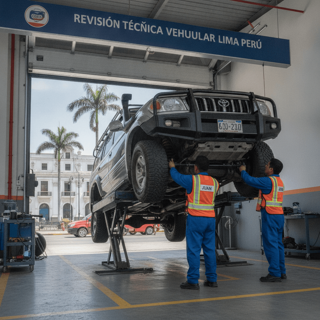 Revisión Técnica Vehicular en Lima 2026: cuánto cuesta y qué pasa si no la haces · Foto 1