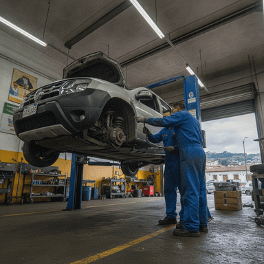 Cuánto cuesta cambiar los amortiguadores de un Renault Duster en Bogotá