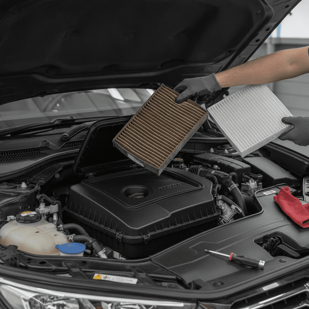 ¿Cuánto cuesta cambiar el filtro de aire del motor de un Chevrolet Onix en Montevideo? · Foto 1