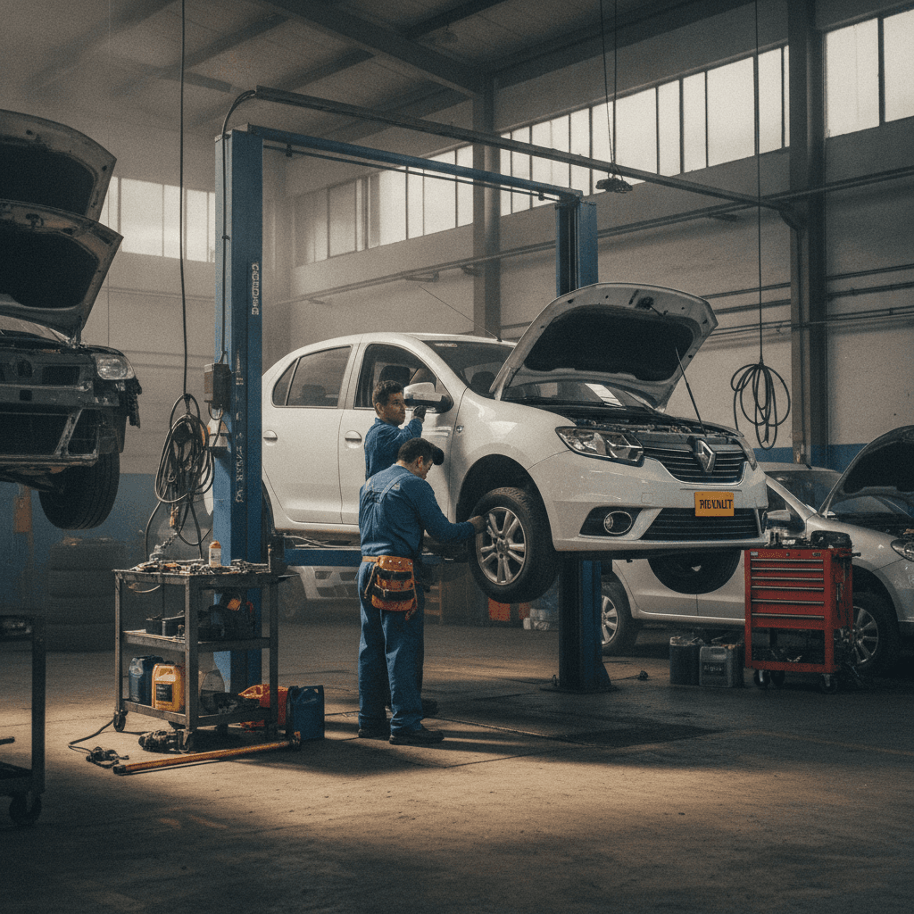 Cómo reducir el costo de mantenimiento de un Renault Logan en Bogotá · Foto 1