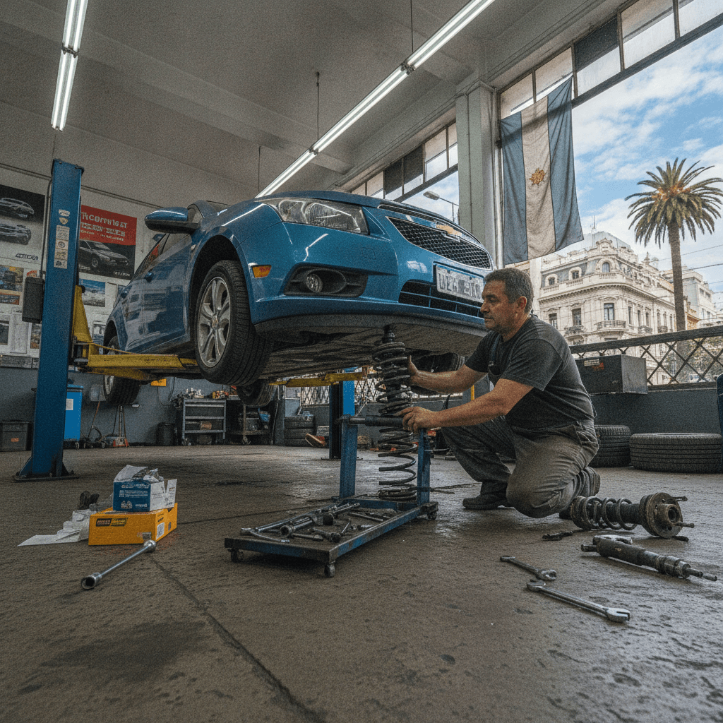 Cuánto cuesta cambiar los amortiguadores de un Chevrolet Cruze en Buenos Aires en 2026 · Foto 1