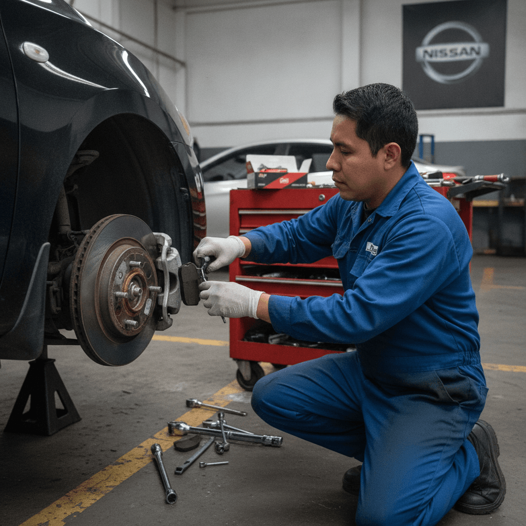 Cuánto cuesta cambiar las balatas de un Nissan Sentra en Guadalajara