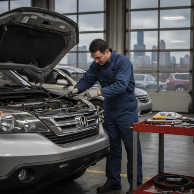 How Much Does a Timing Belt Replacement Cost on a Honda CR-V in Chicago?