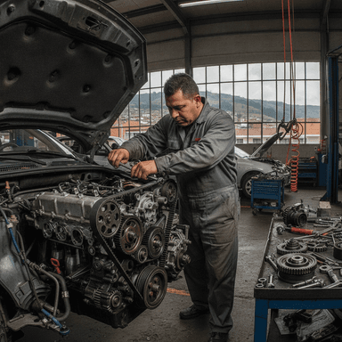 Cuánto cuesta cambiar la correa de distribución de un auto en Quito en 2026