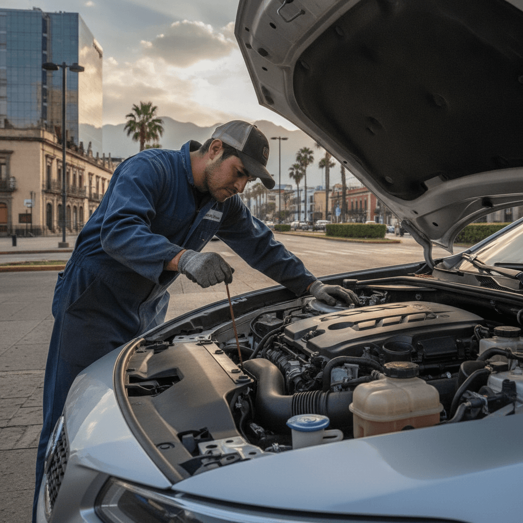 Cómo revisar los líquidos de tu auto en Monterrey antes de que fallen · Foto 1