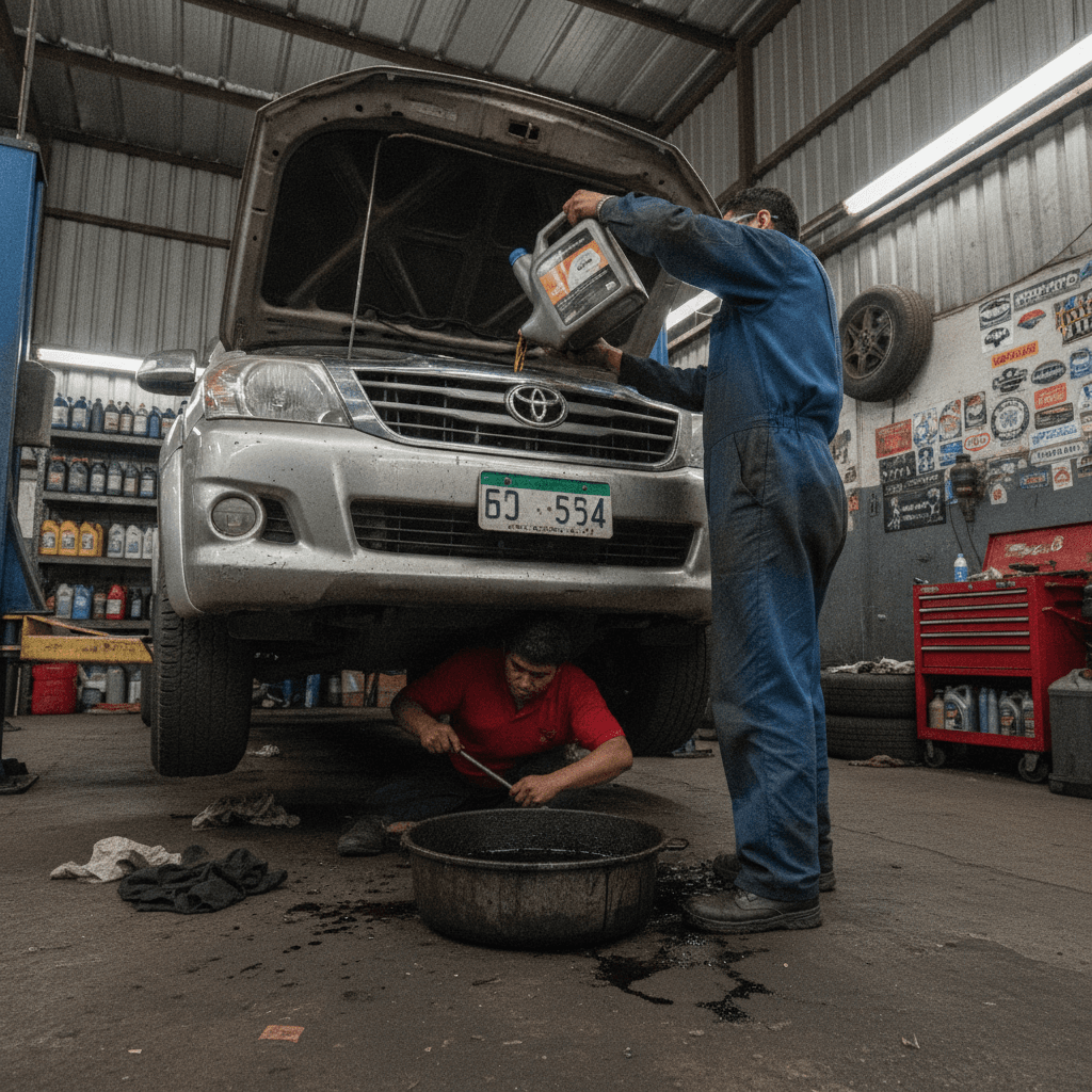 Cuánto cuesta cambiar el aceite de un Toyota Hilux en Lima en 2026 · Foto 1