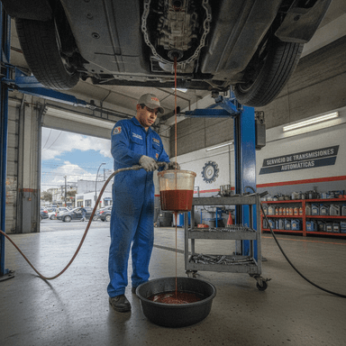 Cuánto cuesta cambiar el líquido de transmisión automática en CDMX