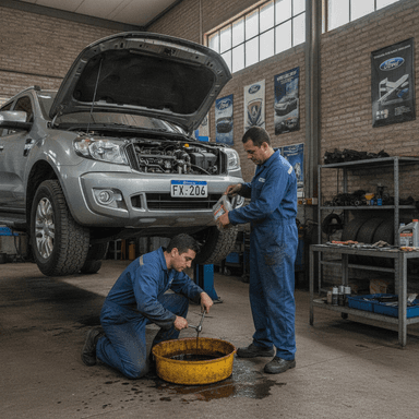 Cuánto cuesta cambiar el aceite de un Ford Ranger en Córdoba en 2026