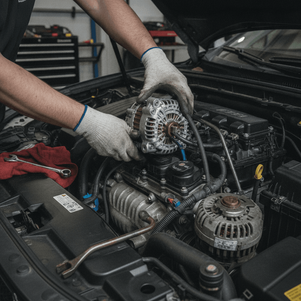 Quanto custa trocar o alternador do Toyota Corolla em Belo Horizonte em 2026 · Foto 1