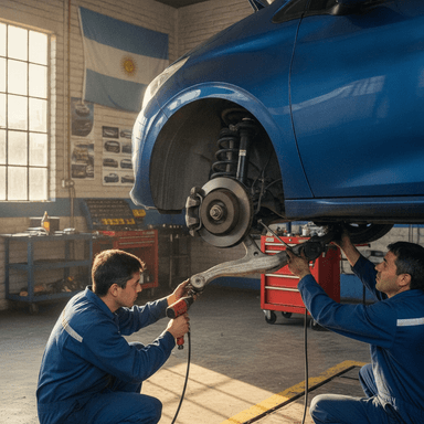 Cuánto cuesta cambiar los amortiguadores de un Peugeot 208 en Rosario