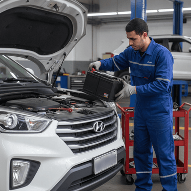 Quanto custa trocar a bateria de um Hyundai Creta em São Paulo em 2026