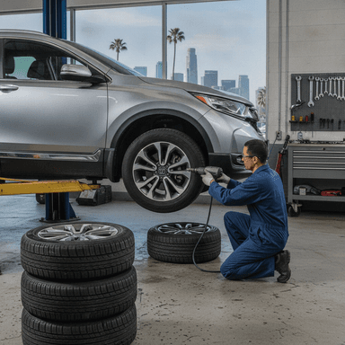 How Much Does a Tire Rotation Cost on a Honda CR-V in Los Angeles?