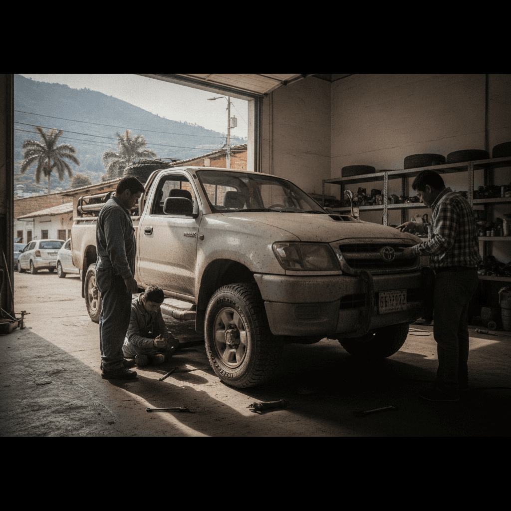 Qué revisar antes de comprar un Toyota Hilux usado en Quito · Foto 1