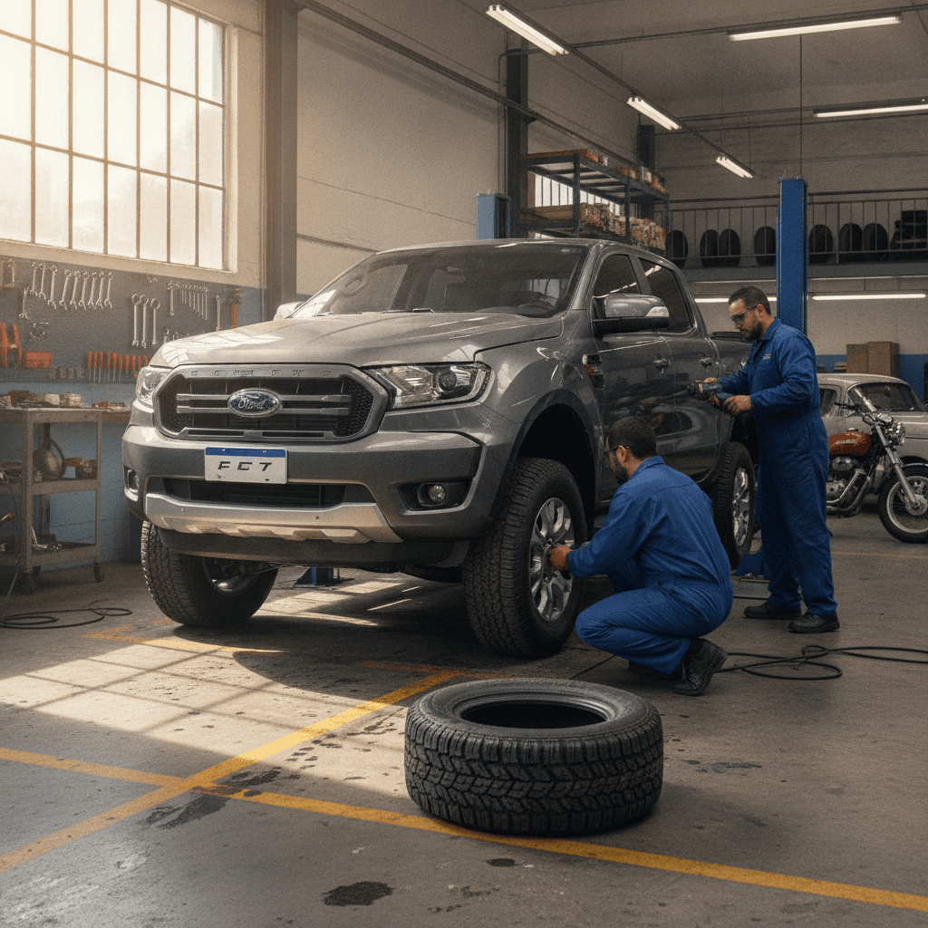 Cuánto cuesta cambiar los neumáticos de un Ford Ranger en Buenos Aires en 2026