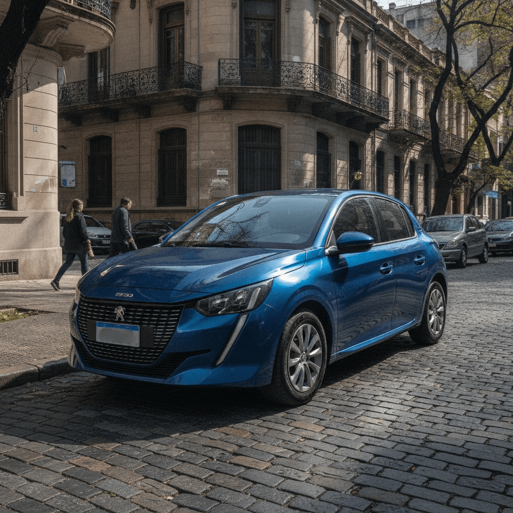 Peugeot 208 2021 en Buenos Aires: cuatro años y 85.000 km sin adornos