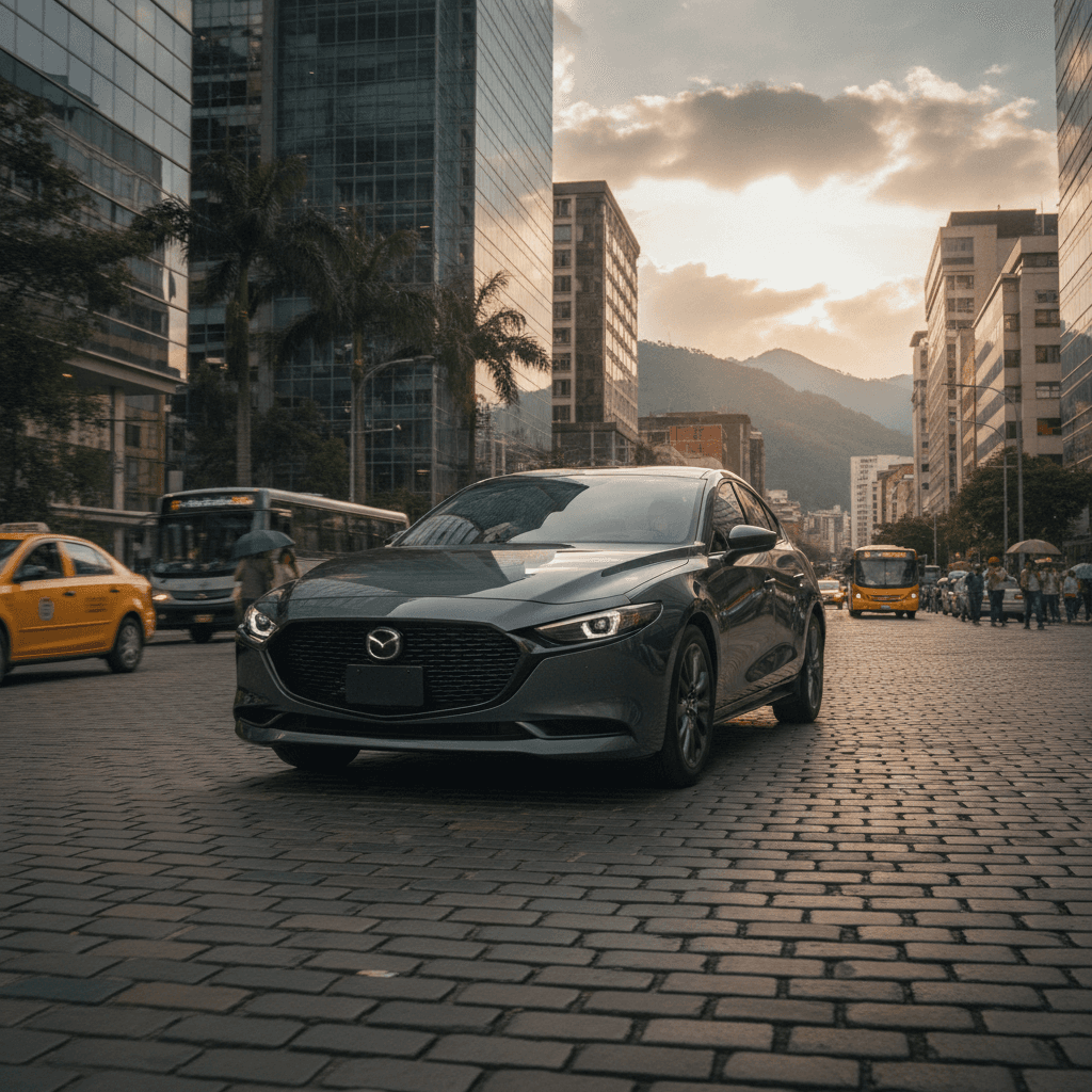 Mazda 3 2022 en Bogotá: tres años y 70,000 km sin adornos