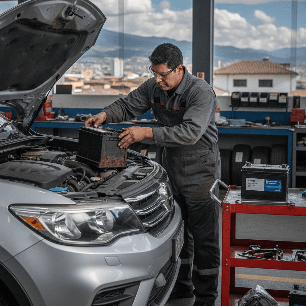 Cuánto cuesta cambiar la batería de un auto en Quito en 2026