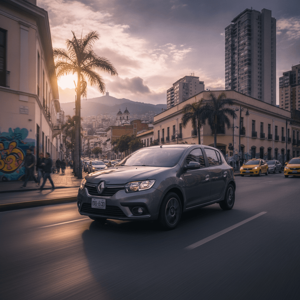 Renault Sandero 2020 en Bogotá: cinco años y 98,000 km sin adornos