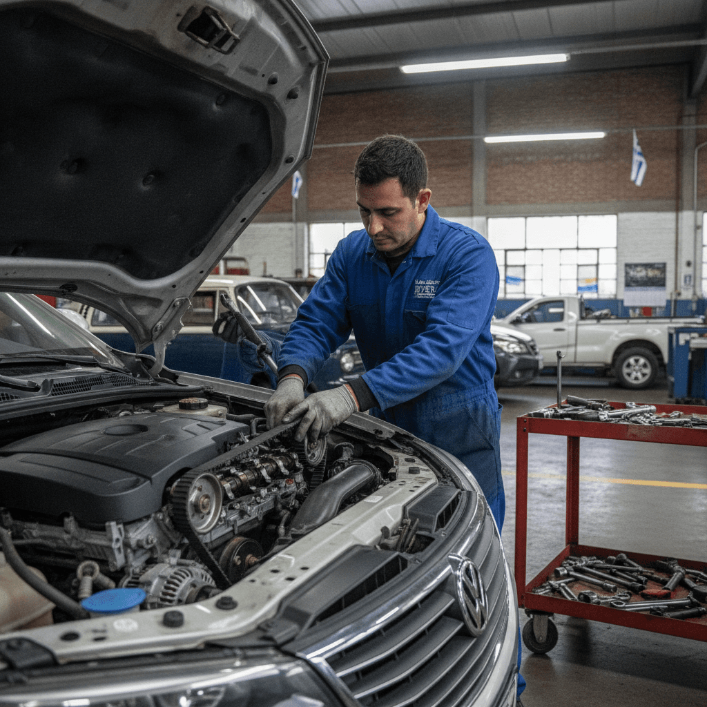 Cuánto cuesta cambiar la correa de distribución de un auto en Montevideo en 2026