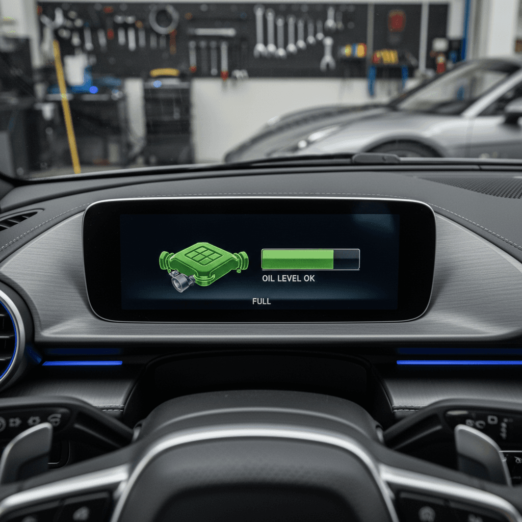 Cómo revisar el nivel de aceite sin varilla: método visual en autos modernos