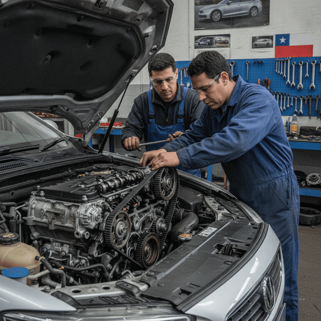 Cuánto cuesta cambiar la correa de distribución de un auto en Santiago en 2026