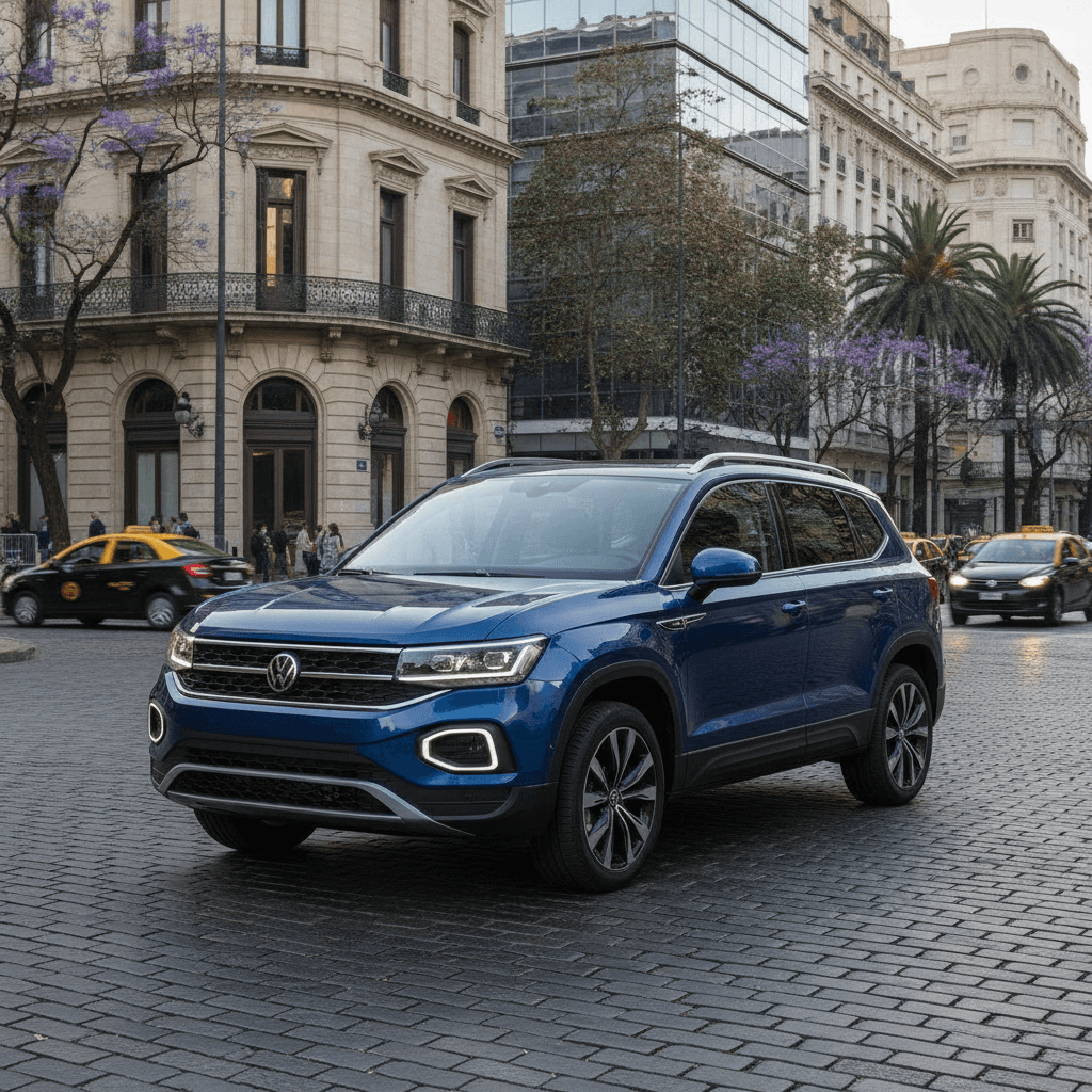 Volkswagen Taos 2022 en Buenos Aires: cuatro años sin filtros ni concesiones