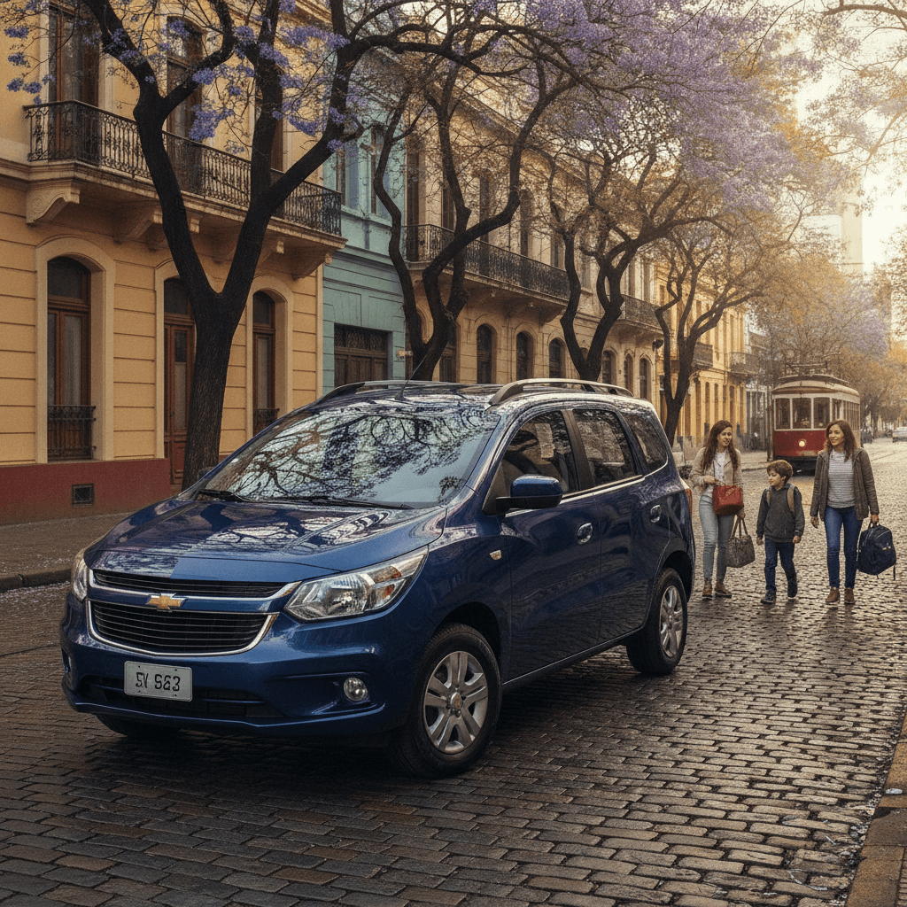 Chevrolet Spin 2019 en Montevideo: cinco años y 110.000 km sin filtros