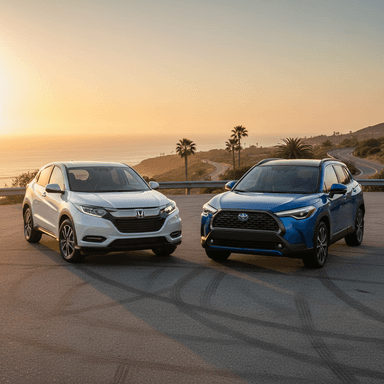 Honda HR-V 2026 e:HEV híbrido vs Toyota Corolla Cross: ¿cuál conviene más?