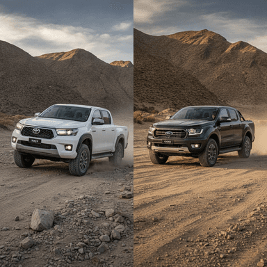 Toyota Hilux 2025 vs Ford Ranger 2025: la pick-up que necesitas en Perú